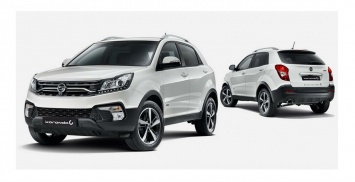 SsangYong официально представила обновленный кроссовер Korando C