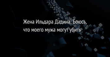 Жена Ильдара Дадина: Боюсь, что моего мужа могут убить