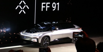 Новый электрический кроссовер Faraday Future FF91 опозорился на презентации