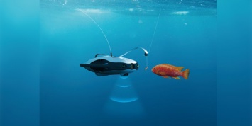 Китайцы показали робота с эхолотом для подводной рыбалки