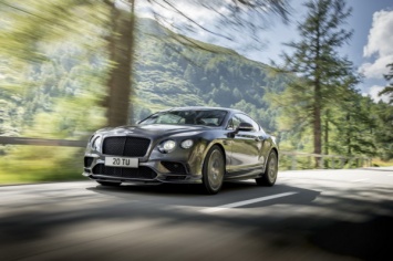 Bentley представили самый мощный Continental