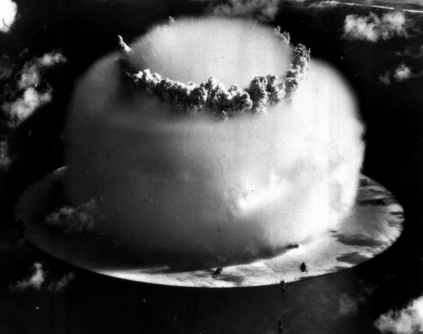 С момента первого подводного взрыва атомной бомбы прошло 69 лет
