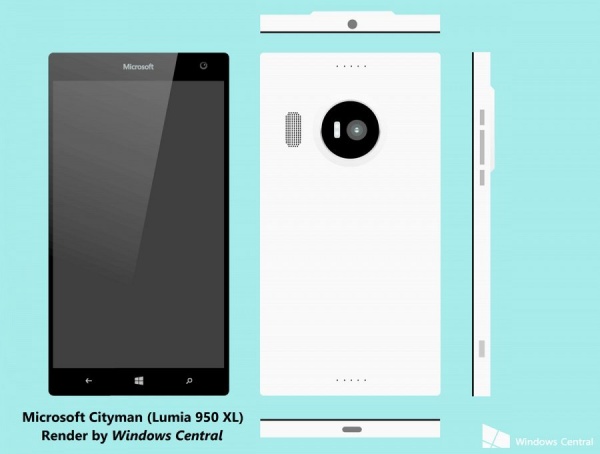 Стали известны технические характеристики Lumia 950 и 950 XL