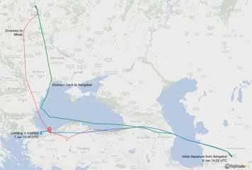 Turkmenistan Airlines доставили пассажиров в Стамбул только с третьей попытки
