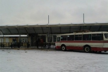 В Херсоне пригородные автобусы не курсируют по причине непогоды