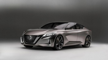 Компания Nissan продемонстрировала в Детройте новый концепт Vmotion 2.0