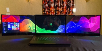 Украденный прототип ноутбука с тремя мониторами нашли на китайском аукционе