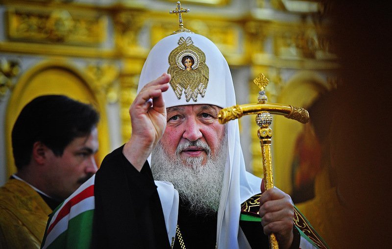 Патриарх Кирилл выступил с обращением к президентам Украины и России