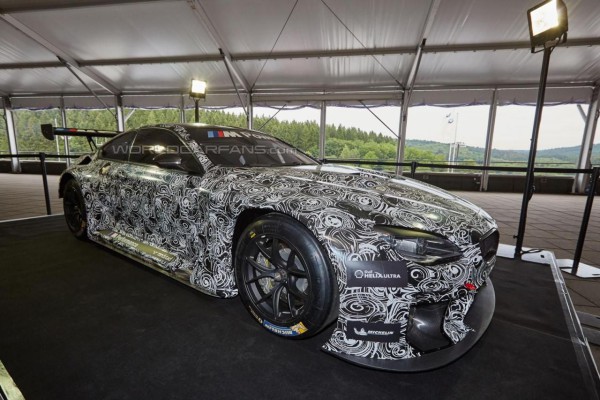 Гоночный BMW M6 GT3 пойман на Total 24 Hours of Spa