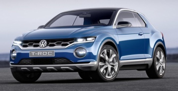 Новый кроссовер Volkswagen T-ROC поступит в продажу в конце года