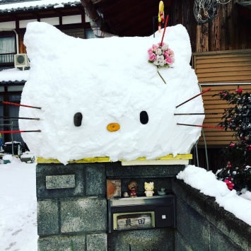 Японские снеговики покорили пользователей сети
