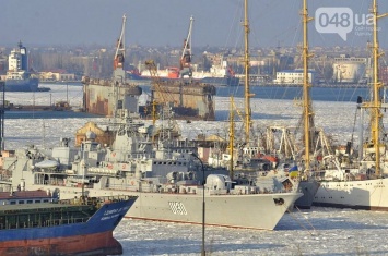 Военный флот Украины в Одессе атаковал Генерал Мороз