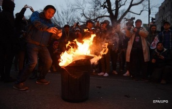 Протесты против Трампа: около 100 человек арестованы