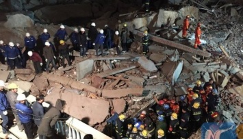 В Китае оползень уничтожил гостиницу: есть жертвы