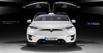 Ателье RevoZport показало подготовленный для кроссовера Tesla Model X пакет обновлений