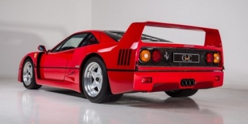 На продажу выставили Ferrari F40 Эрика Клэптона