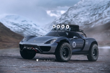 Почему бы и нет? Экстремальный внедорожник из супергибрида Porsche 918 Spyder