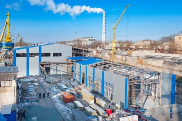 В Николаеве «НИБУЛОН» завершает первый этап модернизации судостроительно-судоремонтного завода