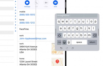 В iOS 10.3 на iPad обнаружили скрытую клавиатуру для набора одной рукой [видео]