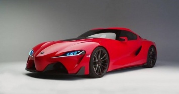 Обновленное спортивное купе Toyota Supra 2018 проходит зимние тесты