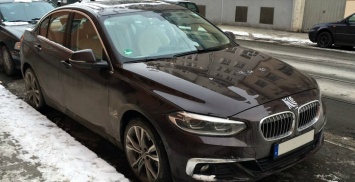 В Германии замечен китайский BMW 1-Series