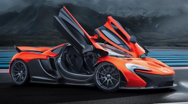 McLaren P1 с карбоновыми боковинами от McLaren Special Operations