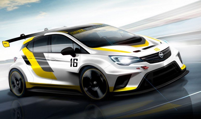 Во Франкфурте Opel представит гоночную версию Astra TCR (ФОТО)