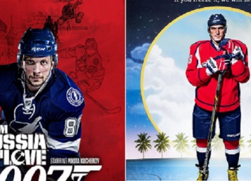 НХЛ для представления участников Матча Звезд обыграла афиши к фильмам