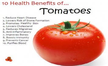 Польза для здоровья от употребления помидоров