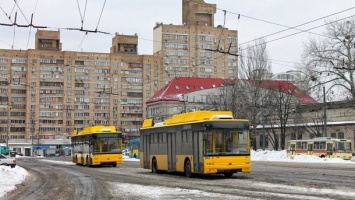 Киев закупил троллейбусы, которые могут объезжать обесточенные участки