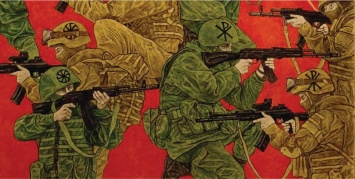 Украинский художник иронизировал над наследием Ивана Франко и Леси Украинки