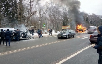 В ДТП под Москвой погибли девять человек