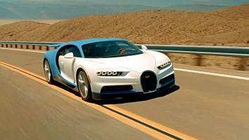 В шоу The Grand Tour Bugatti Chiron разгонят до 450 км/ч
