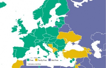 Никакой зрады: Freedom House опубликовала карту Украины без Крыма