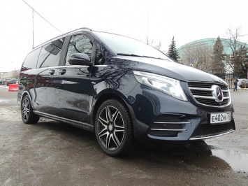 Mercedes-Benz V-klasse Exclusive: острожно, двери закрываются!