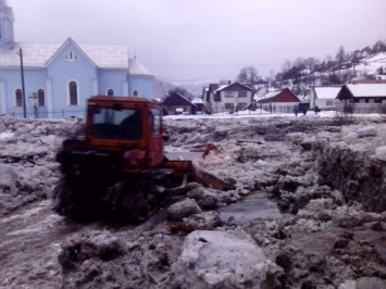 В Закарпатской области из-за потепления начались паводки