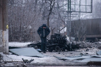 Журналистское расследование: "Точка У" в Донецк не прилетала. У Мотеля взорвался грузовик