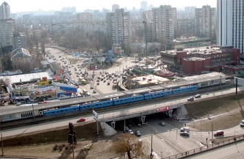 С 18 февраля из-за Евровидения закроется вход на станции метро "Левобережная"