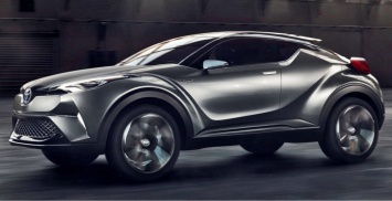 Новый кроссовер Toyota C-HR получил сертификат для продаж в России