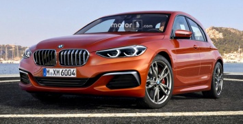 В сети опубликован рендер нового BMW 1-Series