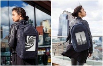 «Веселые картинки»: создан рюкзак с дисплеем, который призван понравиться всем и каждому