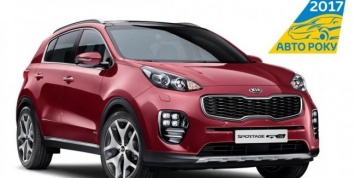 «Автомобиль года в Украине 2017»: «Кроссовером/SUV года» стал Kia Sportage