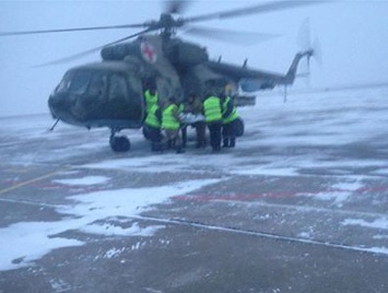 Вертолетчики совершили подвиг, доставив раненых в Днепр, несмотря на непогоду