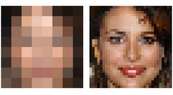 Google научилась восстанавливать фотографии по нескольким пикселям