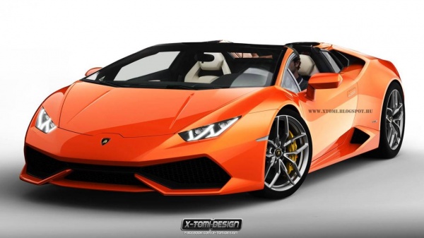 Дебют Lamborghini Huracan Spyder подтвержден на Франкфуртский автосалон