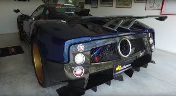 Олигарх показал свой суперкар Pagani Zonda после ДТП с фурой