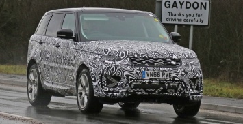 Land Rover вывела на тесты гибридный внедорожник Range Rover Sport