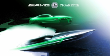 Анонсирован моторный катер в стилистике «заряженного» купе Mercedes-AMG GT R