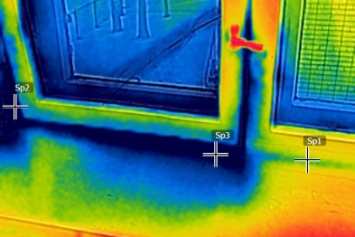 Тепловизионная съемка выявила "синие пятна" на окнах, дверях и радиаторах детских садов, школ и больниц Кременчуга (ФОТО)