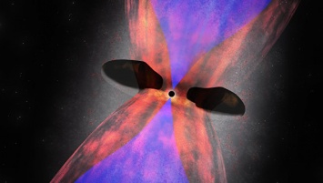 Астрономы открыли черную дыру-"феникс", возрождающую галактику